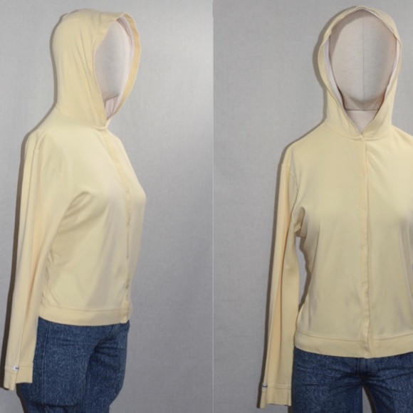 Abercrombie & Fitch Yellow Cotton Jacket - Picture 2 of 13